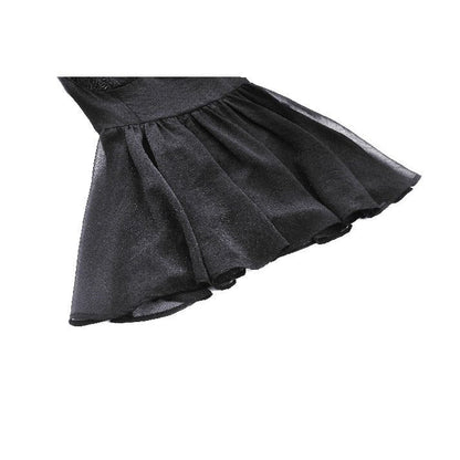 Robe en résille gothique à lacets Greta Dark Mystique de Dark in Love