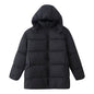 Loose-fitting Padded Coat With A Hood