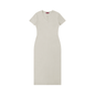 Women's V-Neck Short Sleeve Maxi Dress 260GSM