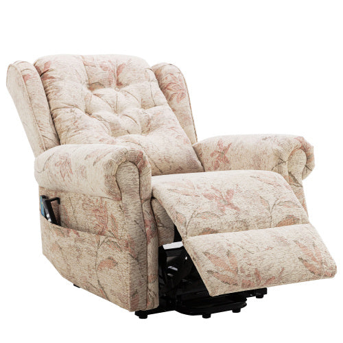 Fauteuils inclinables à deux moteurs pour personnes âgées, inclinables à position infinie avec massage chauffant, supportant jusqu'à 136 kg, fauteuil inclinable électrique avec fonction releveur