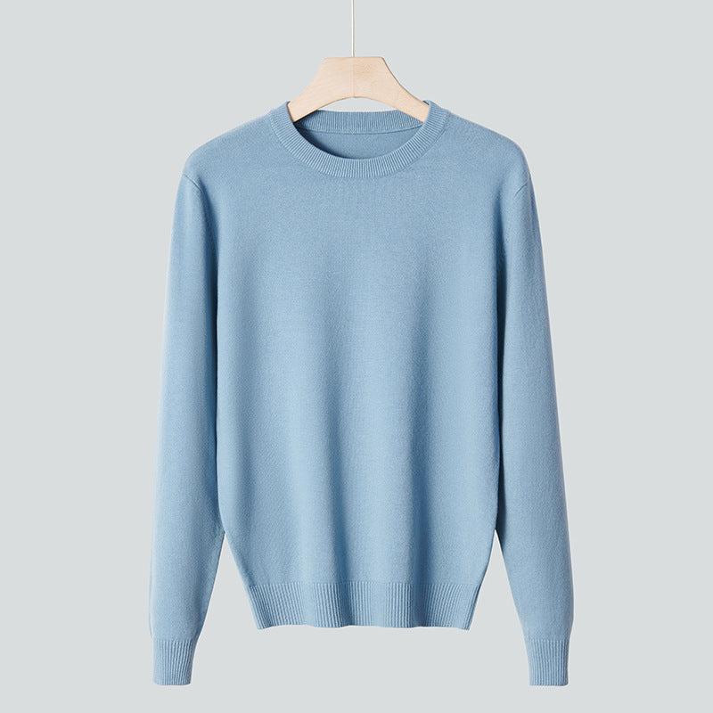 Men's Knitted Round Neck Sweater