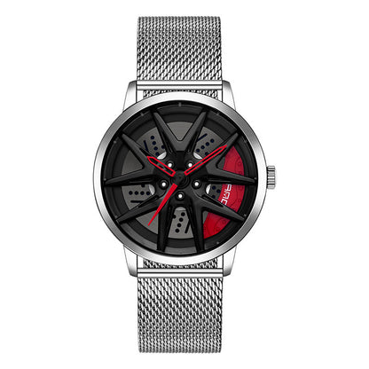 Cool Wheel Hollow Out Quartz Watch