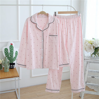Knitted cotton Pajama set