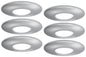 4lite IP20 GU10 Fire-Rated Downlight - Chrome