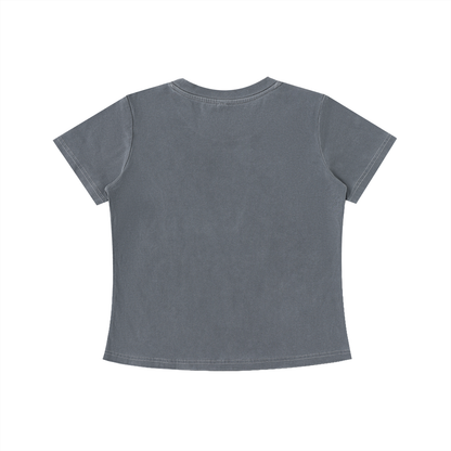 Womens Vintage Wash Slim Fit T-shirt