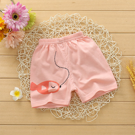 The new one-piece children's pants, pure cotton for children