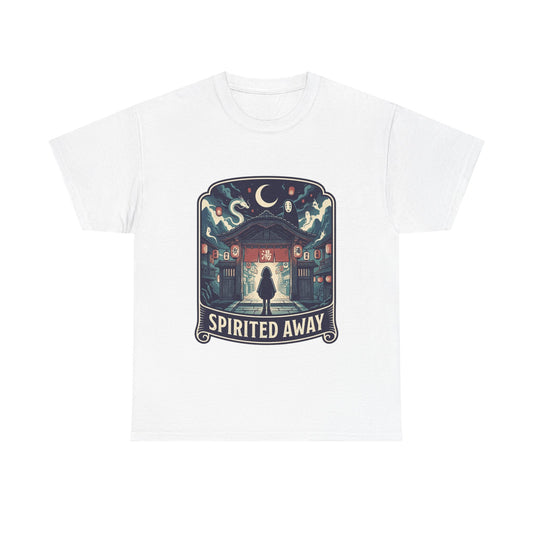 Sprited away print Unisex Heavy Cotton Tee