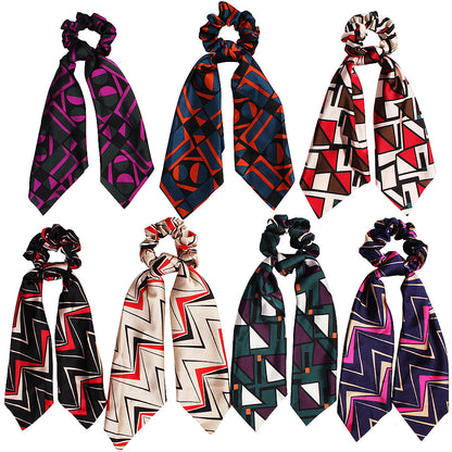 Horse Tail Ribbon Fabric Large Hair Tie