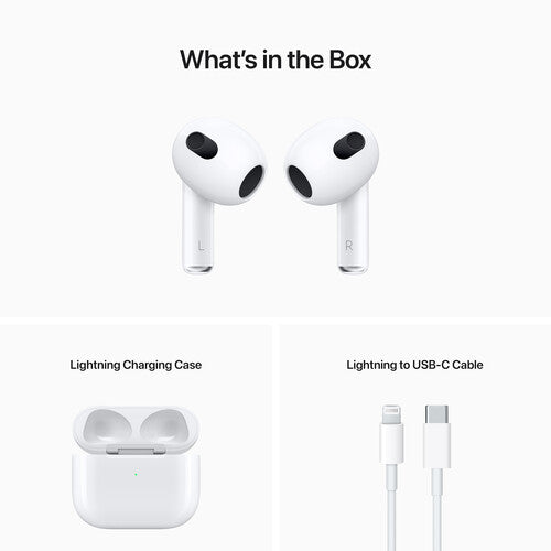 Apple AirPods 3 with MagSafe Wireless Charging Case (MME73)