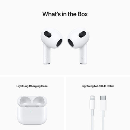 Apple AirPods 3 with MagSafe Wireless Charging Case (MME73)