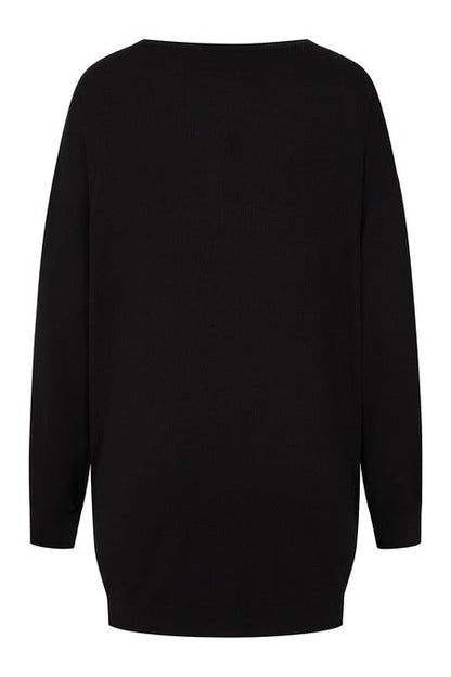 Banned Apparel Gothic Jumper Dress Black Oversized Knit