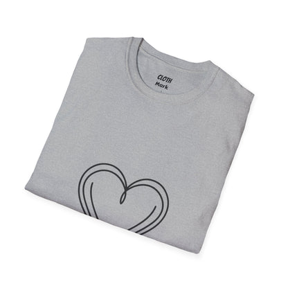 Heart Unisex Softstyle T-Shirt