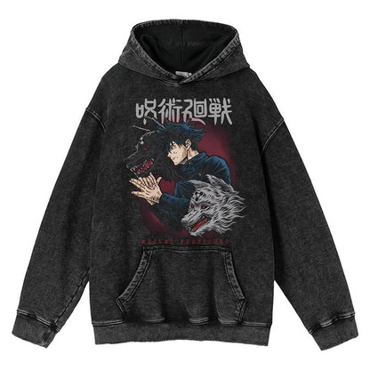 Jujutsu Kaisen Vintage Hoodie