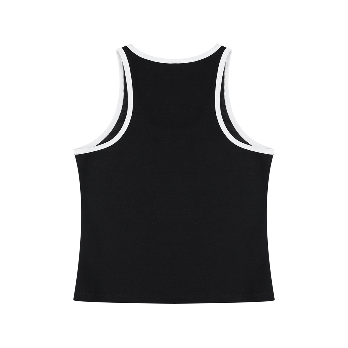 Women's Color Block Cropped Tank Top 220GSM