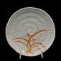 Gold Orchid Melamine Lotus Shape Plate 185mm / 7 ¼'' - Pack Of 12