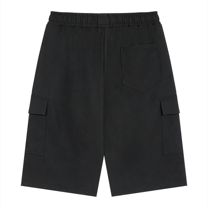 Waran Unisex Drawstring Cargo Shorts