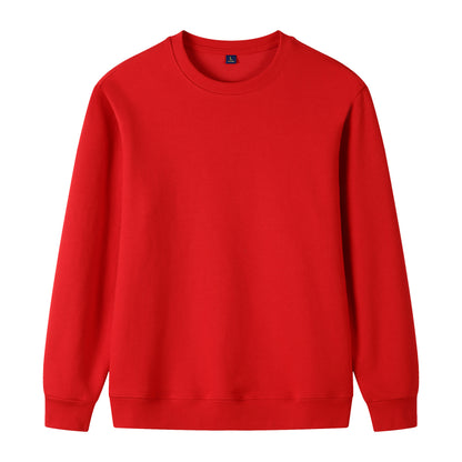 Pure Cotton Long Sleeve Round Neck Sweatshirt