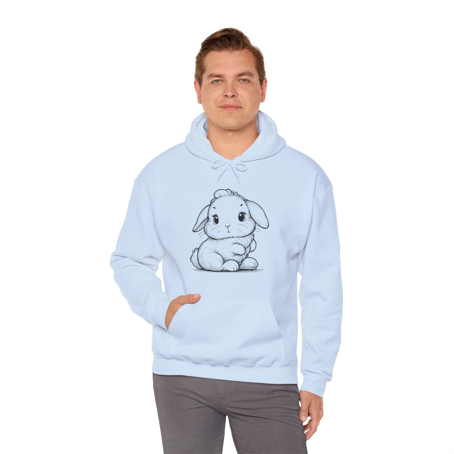 Bunny Unisex Heavy Blend Hooded Sweatshirt