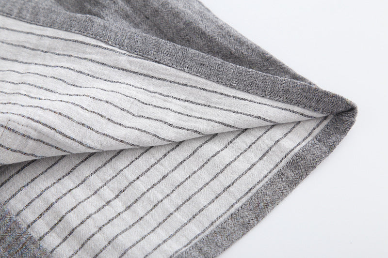 Woven Cotton Washed Double Gauze Pajama Set
