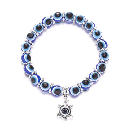 Blue Devil's Eye Bracelet