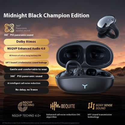 Wireless Bone Conduction Ear Clip Earphones