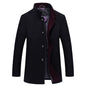 Mid-length Single-breasted Trench Coat