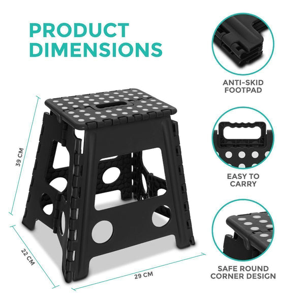 Heavy duty folding step stool-150kg