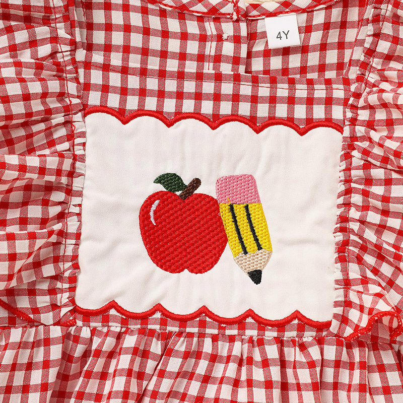 Girls' Sleeves Casual Dress