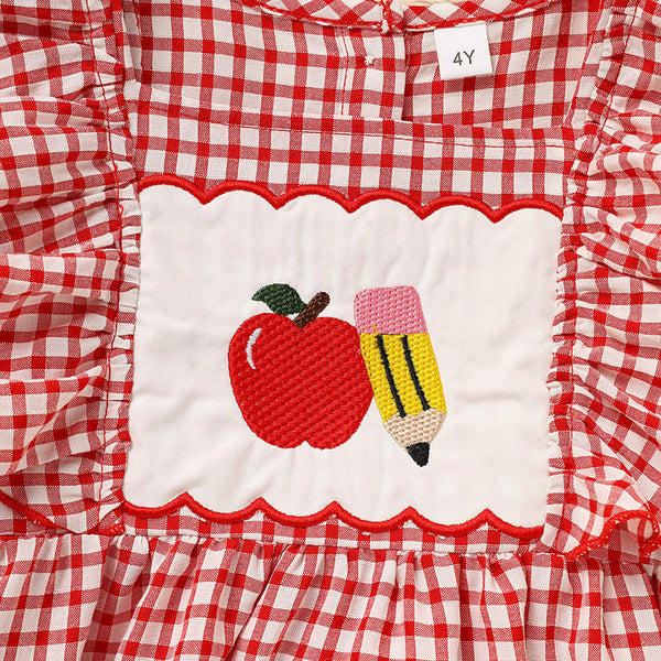 Girls' Sleeves Casual Dress