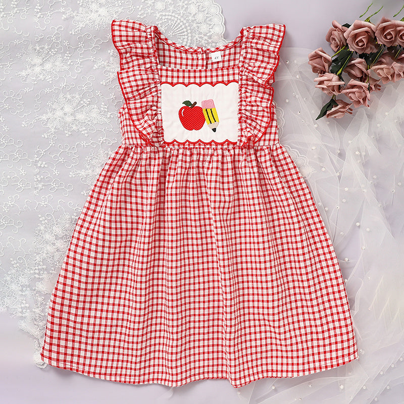 Girls' Sleeves Casual Dress