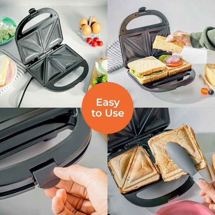 Geepas 750W Toastie Maker