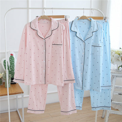 Knitted cotton Pajama set