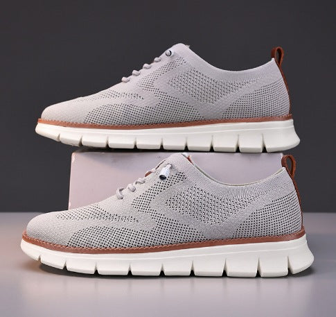 Lightweight lace up casual shoes