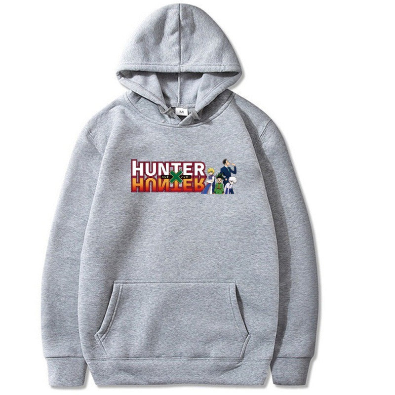 Harajuku-hunter war loose pullover hoodies