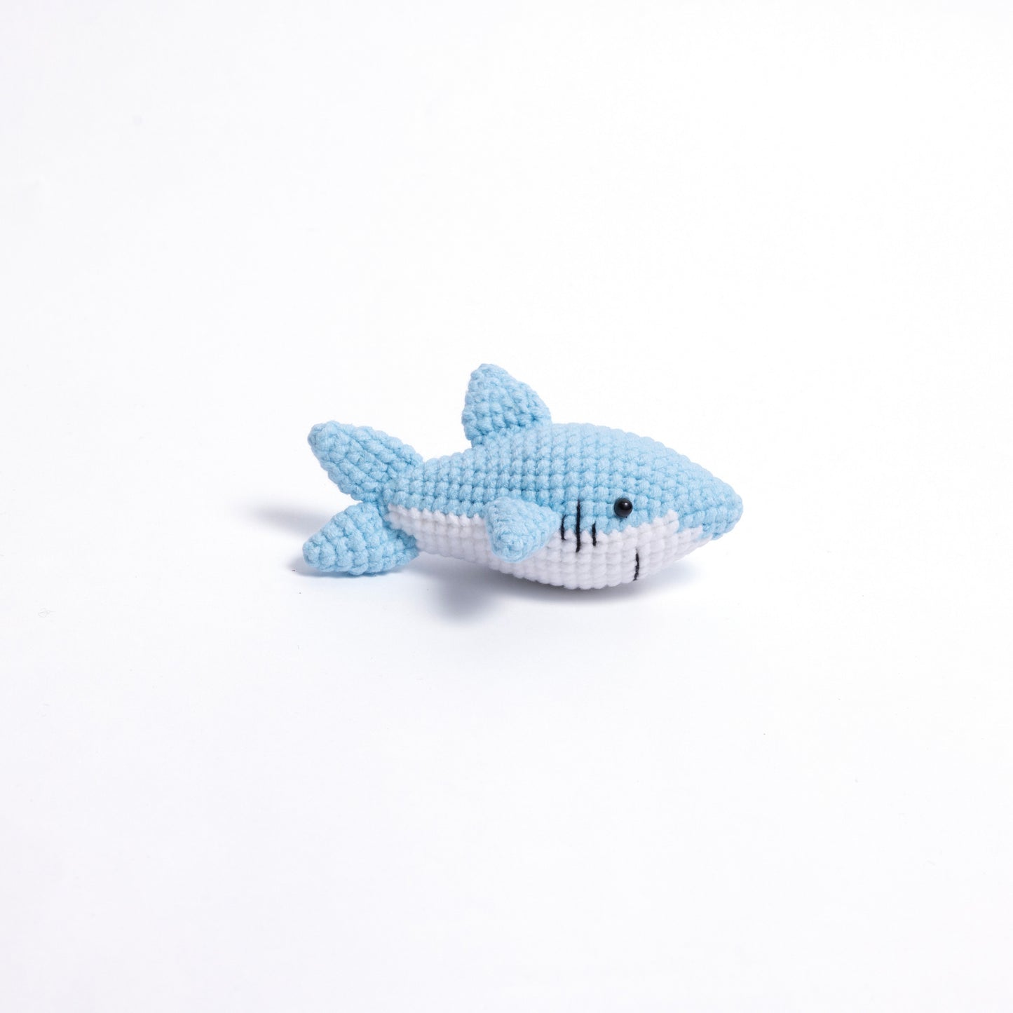 Cheeky Crochet Shark Charm – The Cutest Tiny Shark to Guard Your Bag