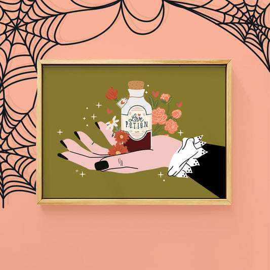 A LOVE POTION PRINT