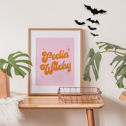 FEELIN' WITCHY PINK PRINT