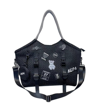 Waterproof Nylon Mesh Shoulder Bag