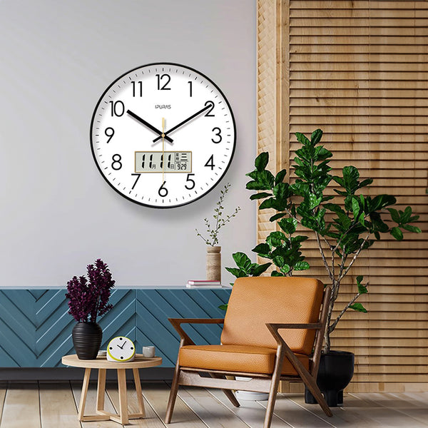 Electronic Calendar Wall Clock.