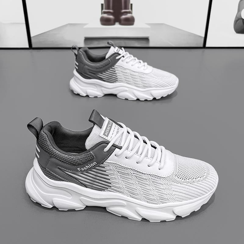 Men's Shoes with Breathable Mesh Surface