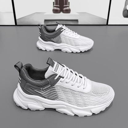 Men's Shoes with Breathable Mesh Surface