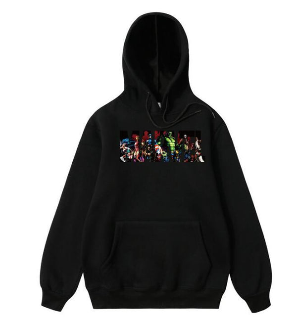 Men's Marvel Print Hoodie