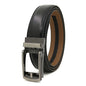 Men's automatic buckle two-layer cowhide leather belt ﻿