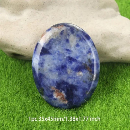 Thumb Worry Stones - Quartz Healing Crystal