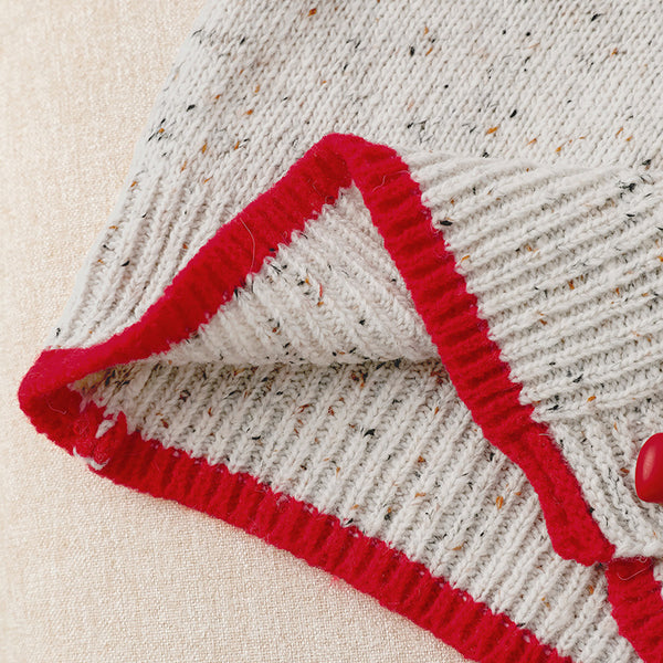 Women's Vintage Colour-Block Cardigan