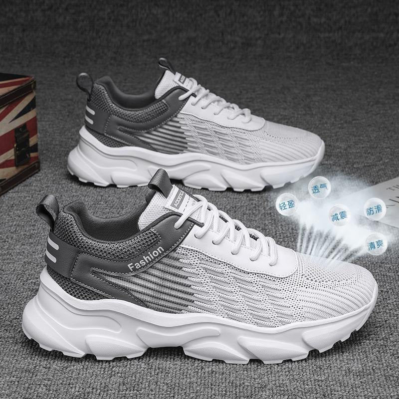Men's Shoes with Breathable Mesh Surface