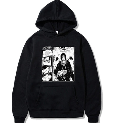 Naruto Naruto Itachi Hoodie with Velvet