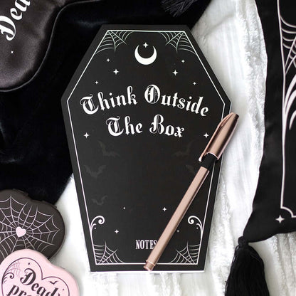 Cahier en forme de cercueil Gothic Gifts