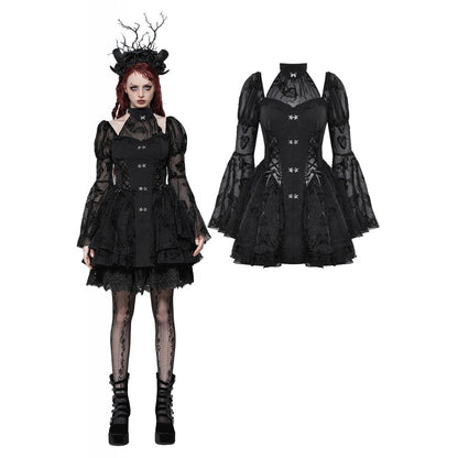 Dark in Love Blanche Butterfly big sleeves Dress