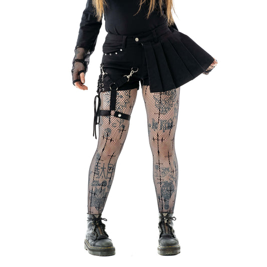 Vixxsin Blair Shorts in Black